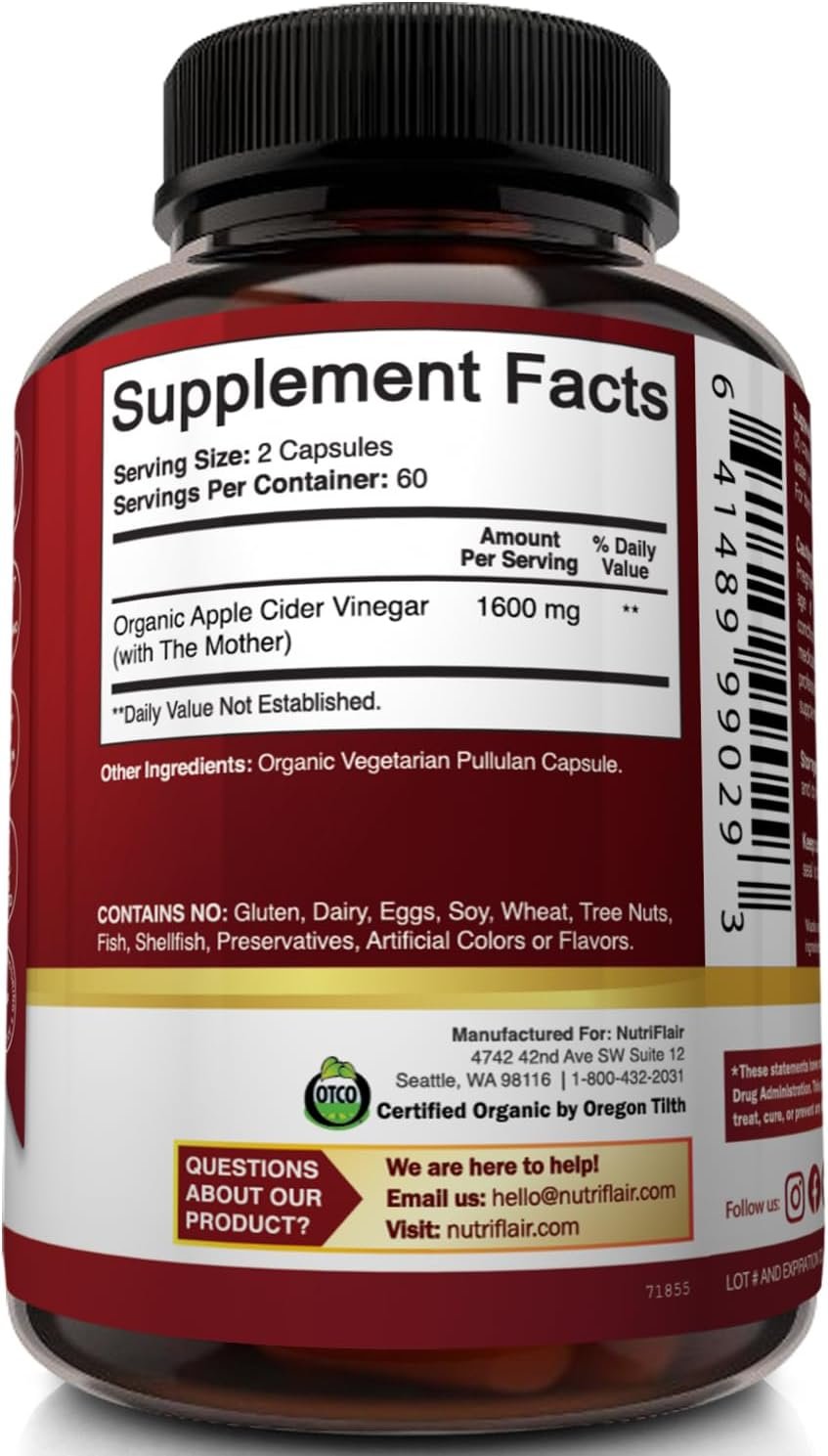 ACV Capsules with The Mother Review
