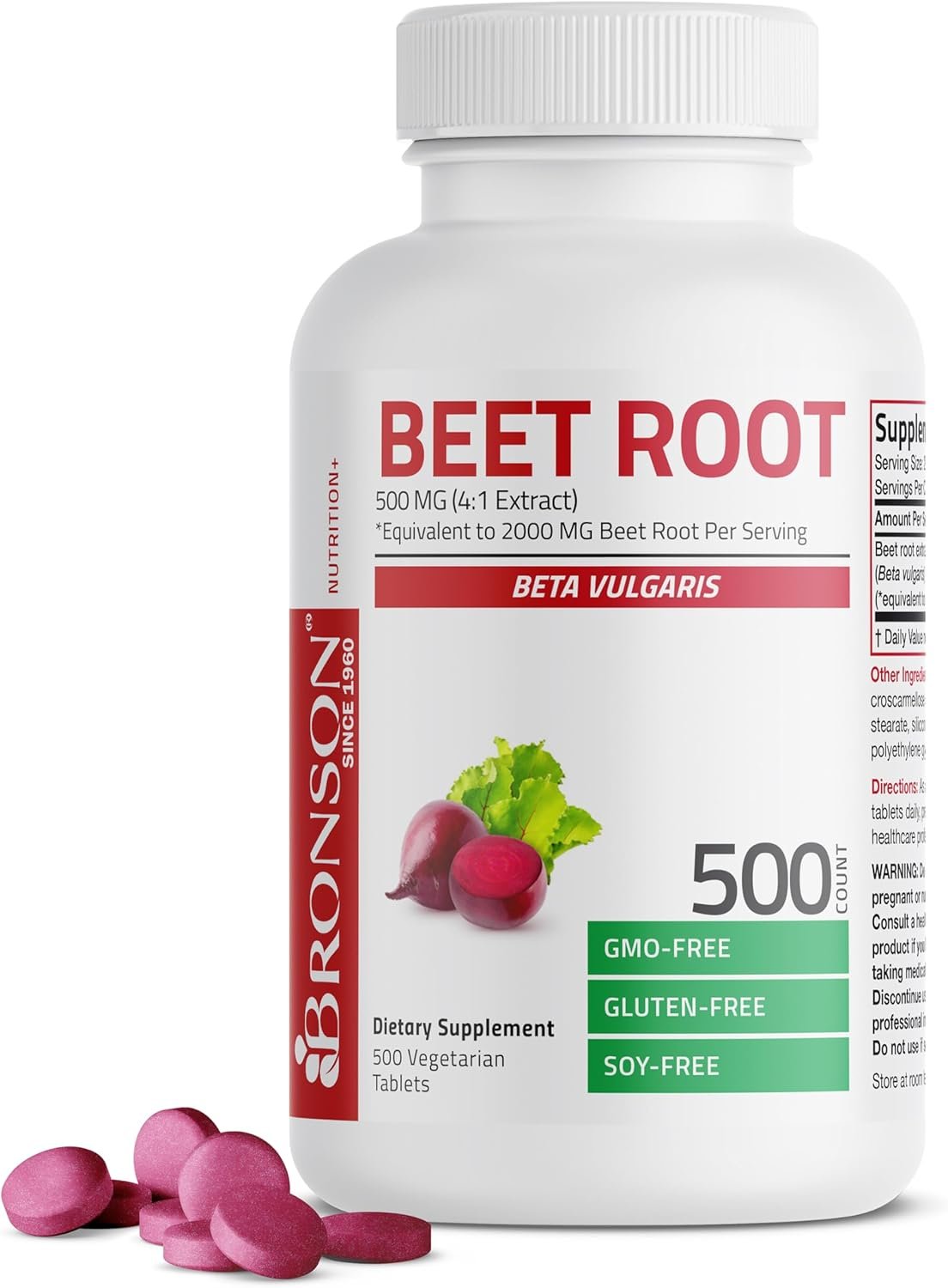 Bronson Beet Root Extra Strength Tablet Review