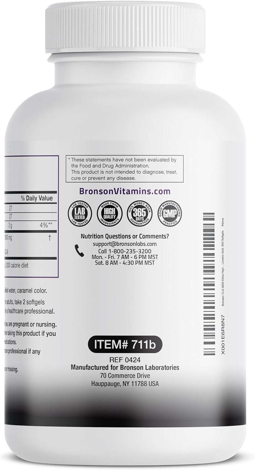 Bronson CLA 3000 Softgels Review