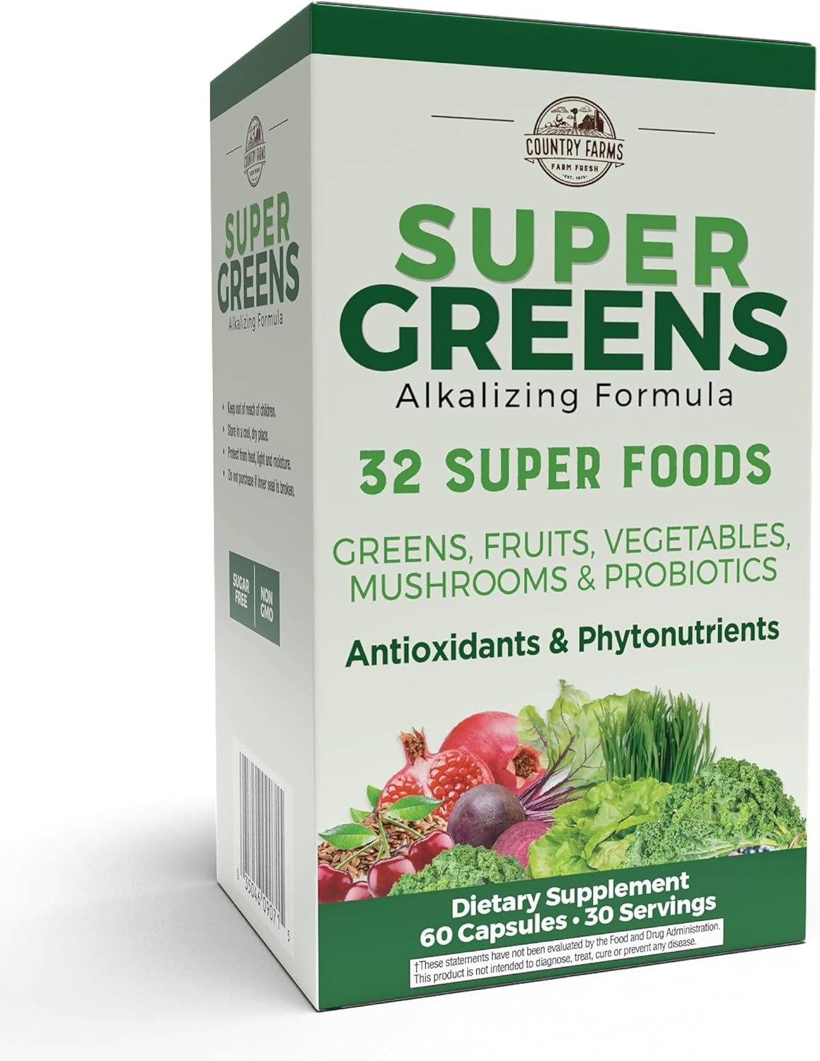 Country Farms Super Greens Vegicaps Review