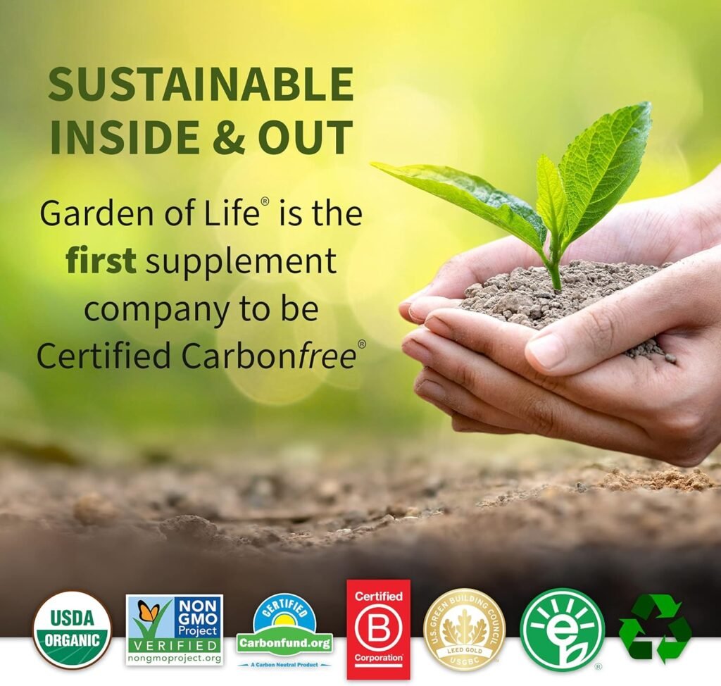 Garden of Life SPORT Whey Protein Powder Vanilla., Premium Grass Fed Whey Protein Isolate plus Probiotics for Immune System Health, 24g Protein, Non GMO, Gluten Free., Cold Processed - 20 Servings