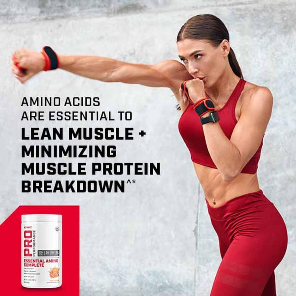 GNC Pro Performance Essential Amino Complete, Strawberry Kiwi, 15.87 oz., Supports Muscle Recovery