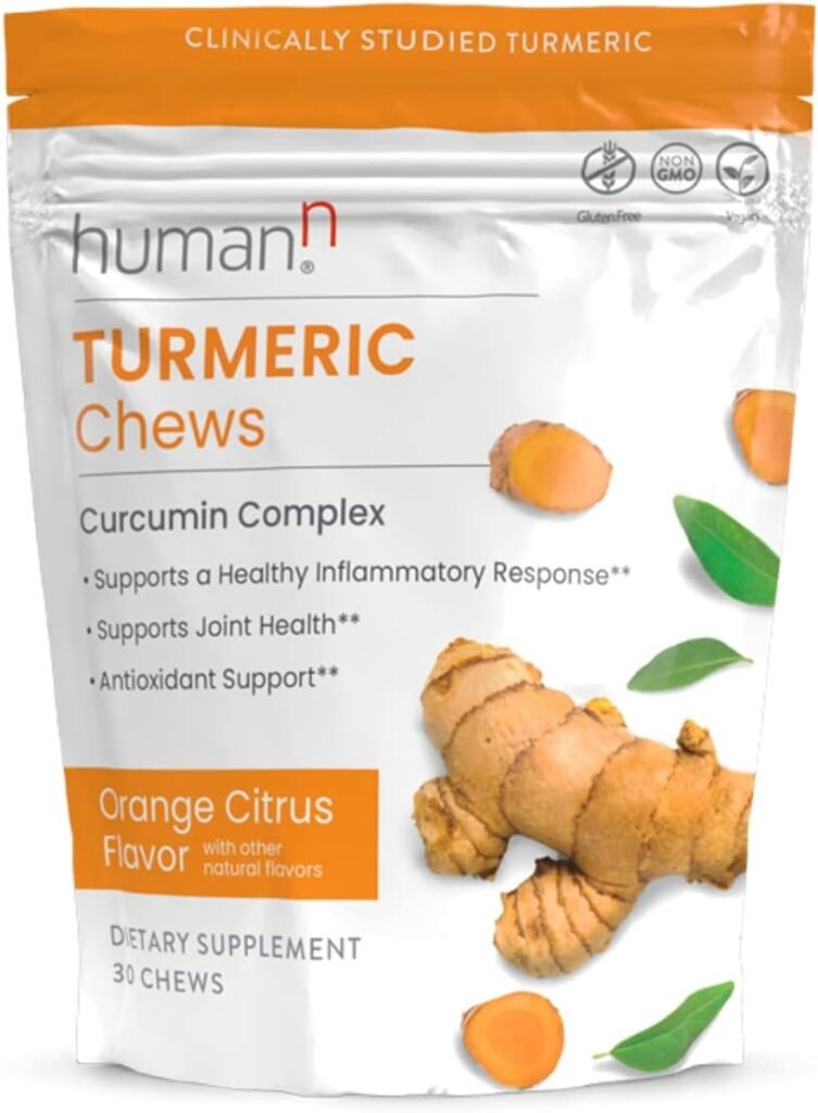 humanN SuperBeets Heart Chews Advanced  Turmeric Chews