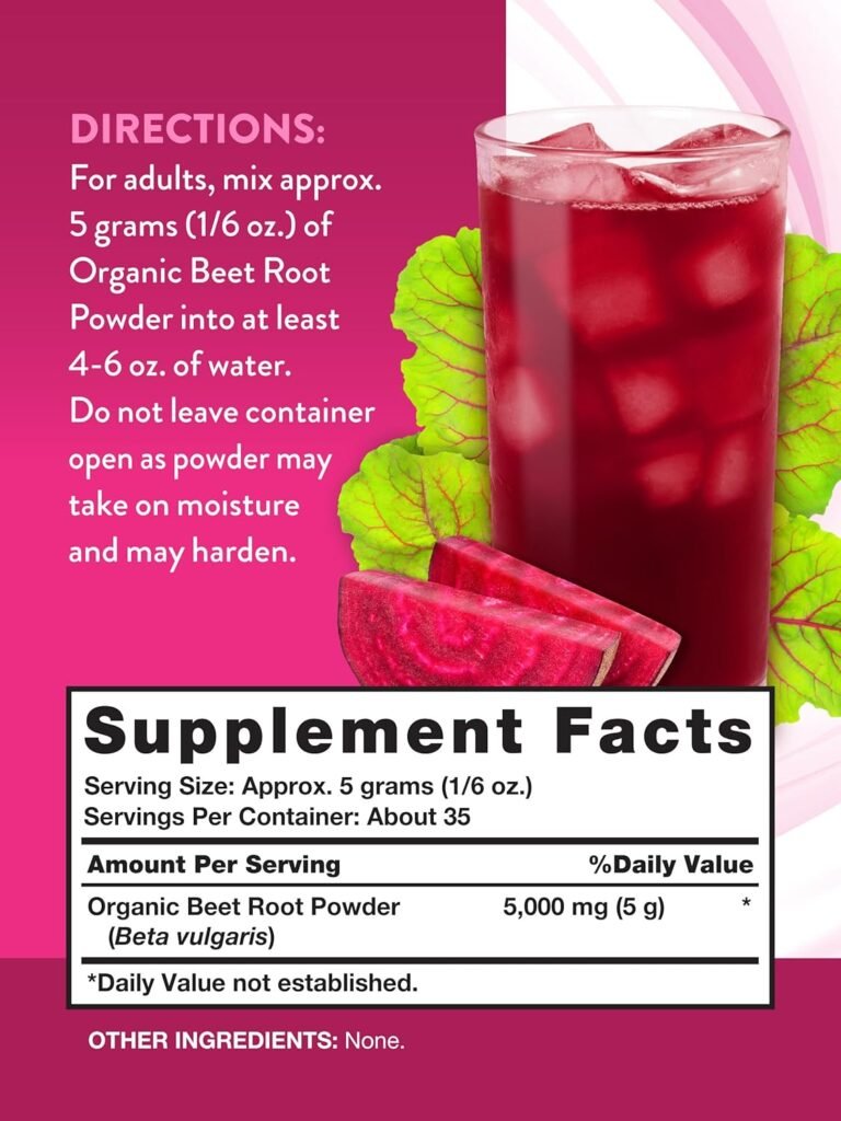 Natures Truth Beet Root Powder Complex, 6.1 Ounce