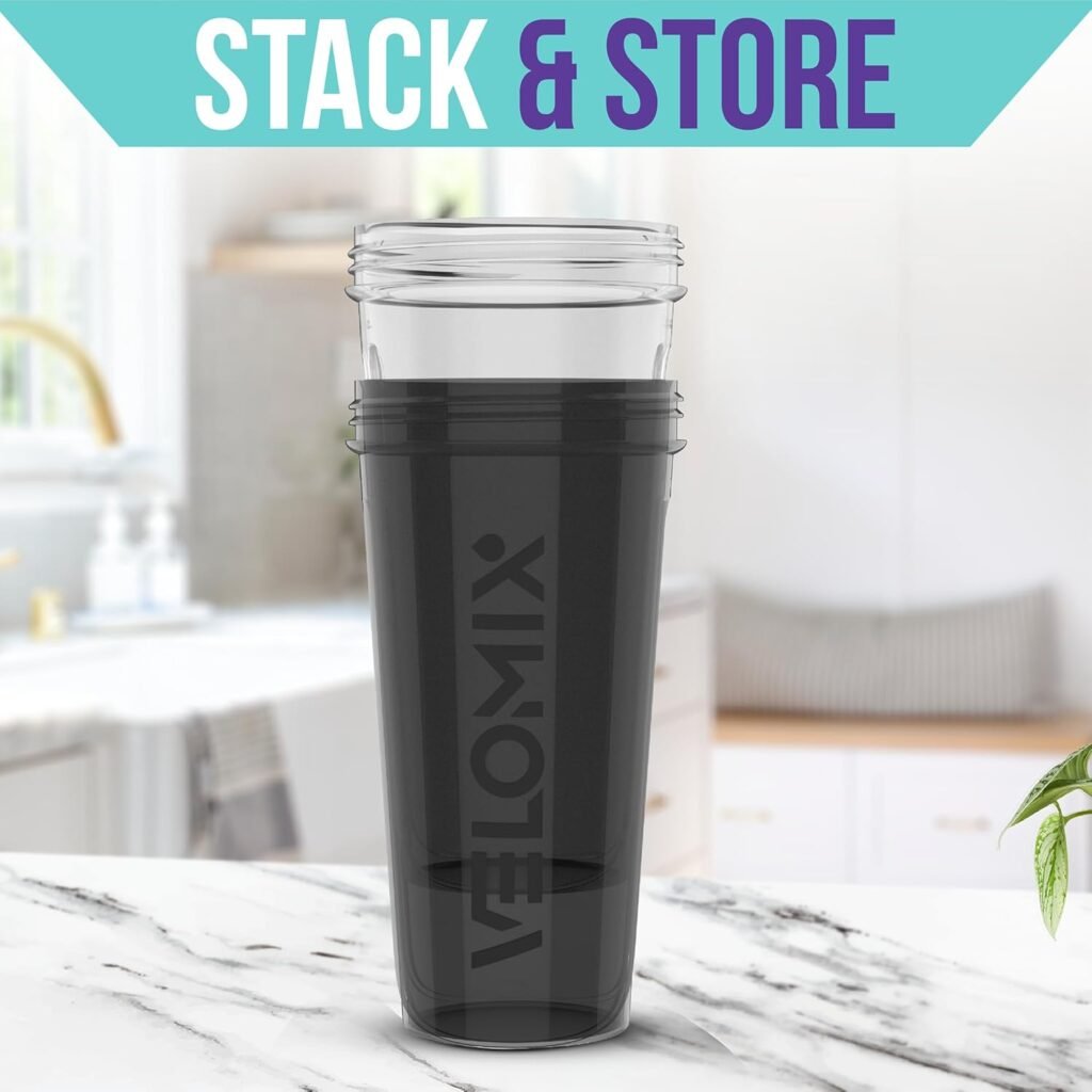 -2 Pack- 28 oz Protein Shaker Bottles for Protein Mixes - 2x Wire Whisk | Leak Proof Shaker Cups for Protein Shakes | Protein Shaker Bottle Pack | Shakers for Protein Shakes-BlackTransparent