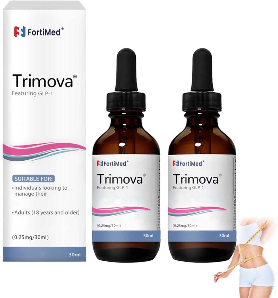 BKX Trimova Drops, Vitamin Drops for Men  Women, Natural Vitamin for Men  Women (2Pcs)