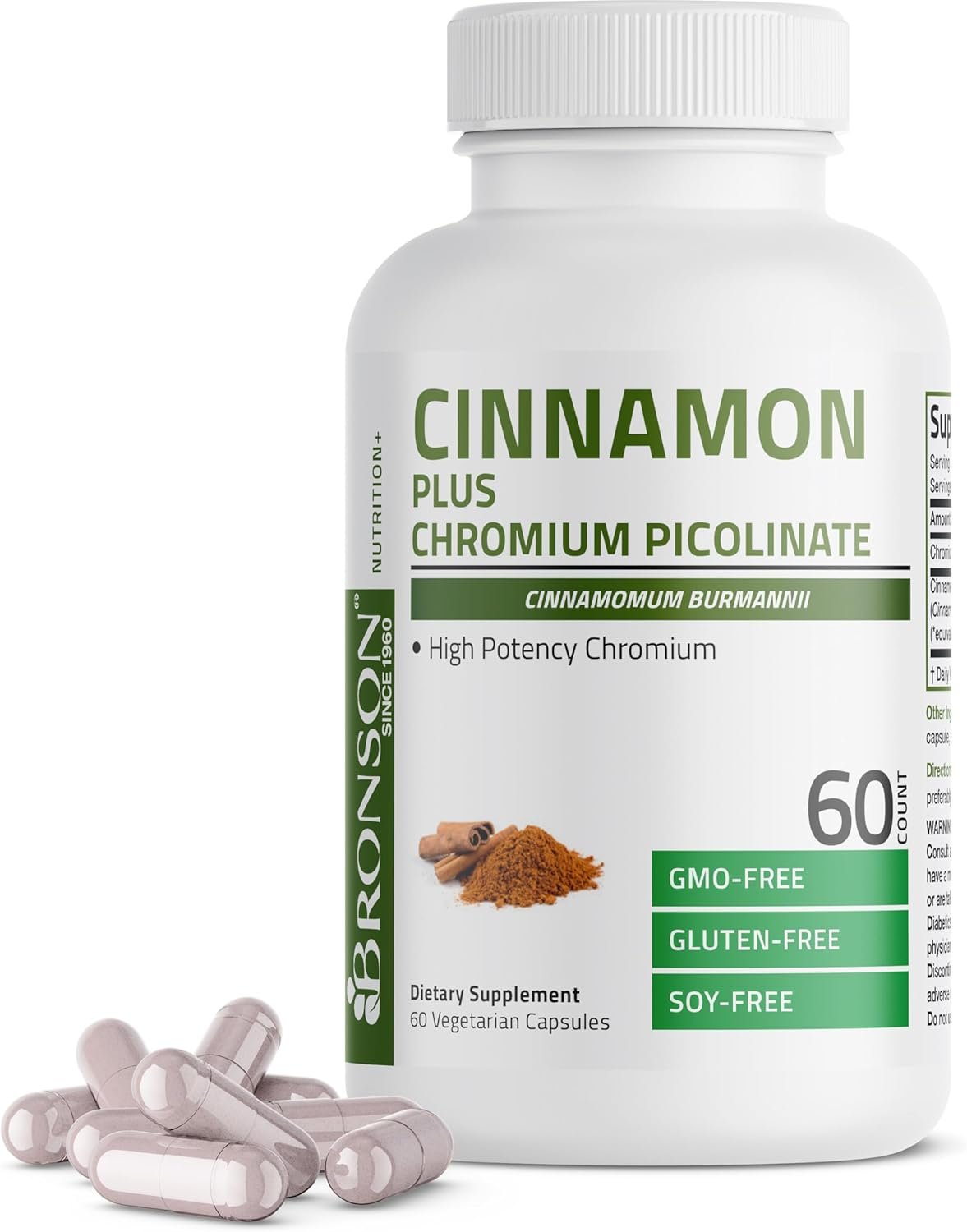 Bronson Cinnamon Plus Chromium Picolinate Supplement Review