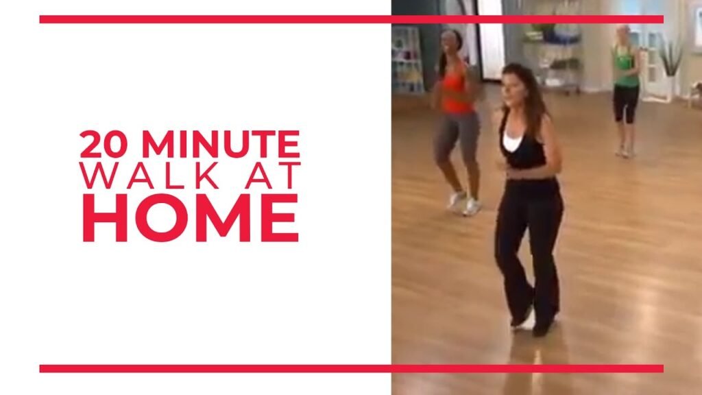 Engage in a Fast-Paced 20 Minute Walk at Home Exercise for Effective Fitness